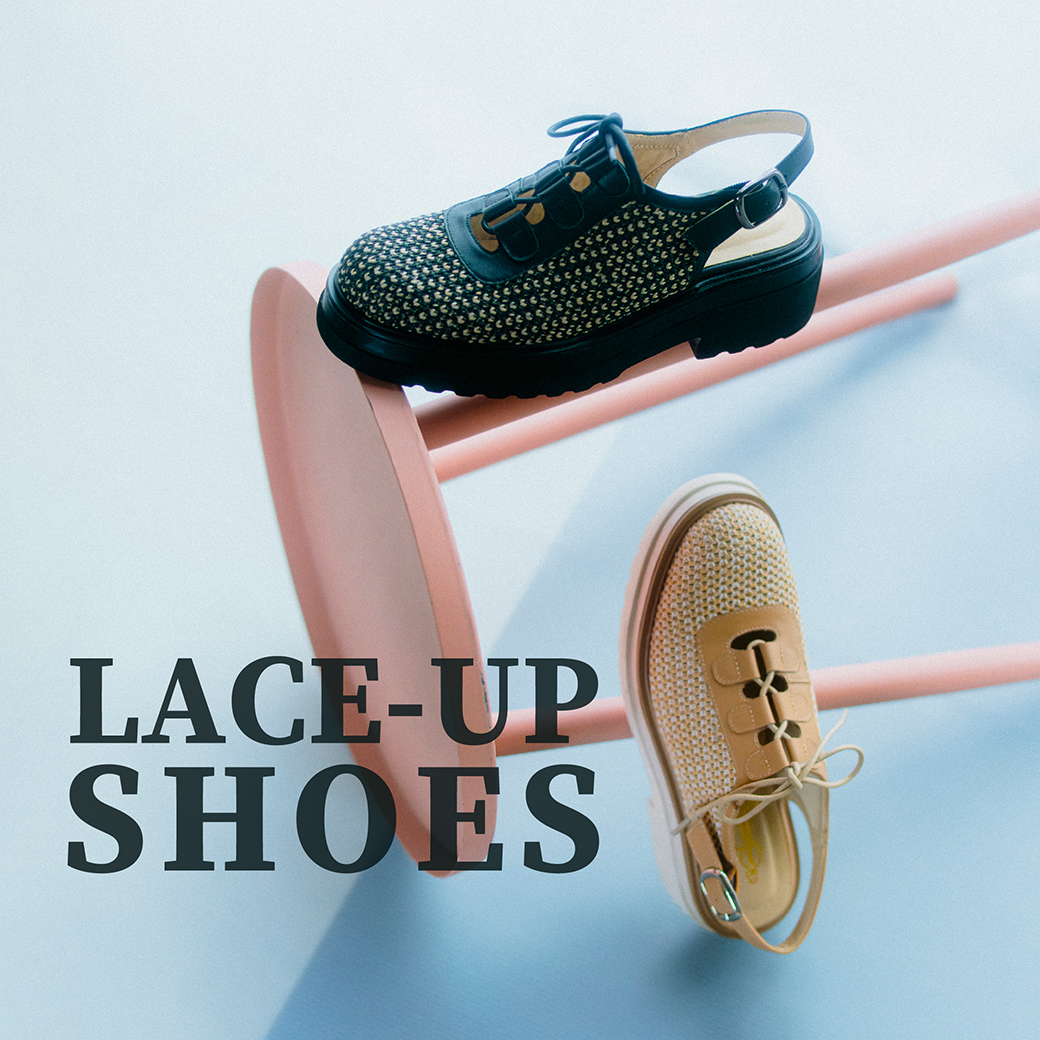 レースアップシューズ特集