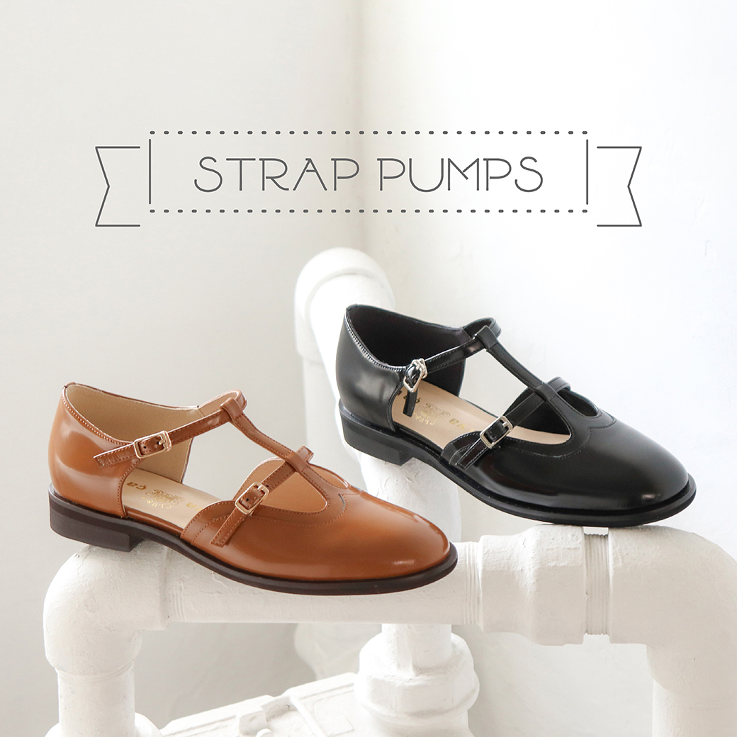 ストラップパンプス特集