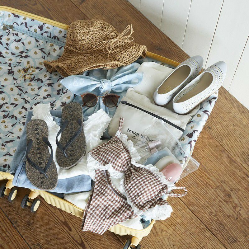 夏の旅行にもおすすめ