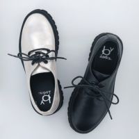 軽量｜厚底レースアップシューズ