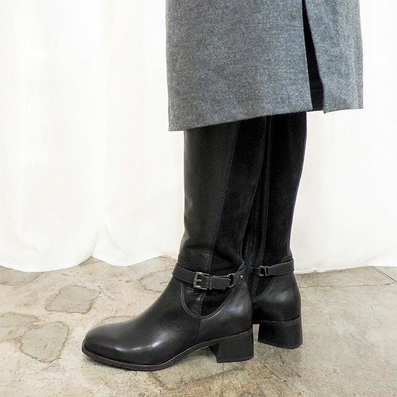 SALE】防滑│ストレッチロングブーツ（AS_2810553 