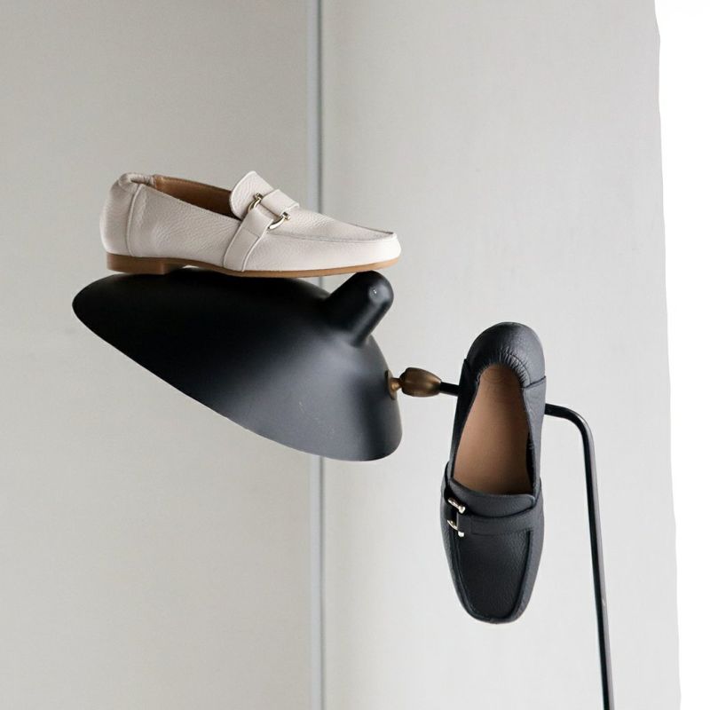 防水｜バックルモカローファー