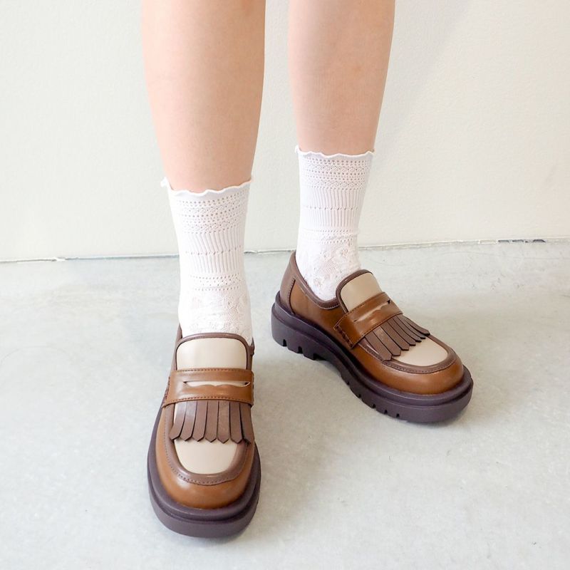 SALE】キルトコインローファー（BY_8510117