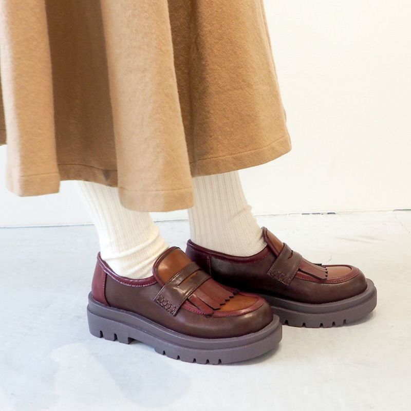 SALE】キルトコインローファー（BY_8510117