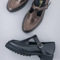 SALE】軽量｜Tストラップモカシューズ（CA_7420189