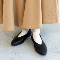 防水｜ポインテッドフラットシューズ（EN_5360573