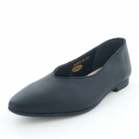 en あしながおじさん　ブラック フラットシューズ ポインテッドトゥ　23cm SALE】防水｜ポインテッドフラットシューズ（EN_5360573