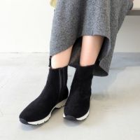 2025新発 SALE】撥水｜ニットスニーカーブーツ（AS_7210135 トリートメント