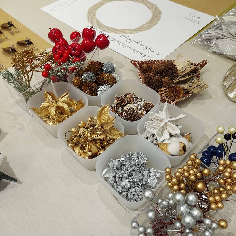 飾りは当日の在庫によって変動。何が選べるかは当日のお楽しみです