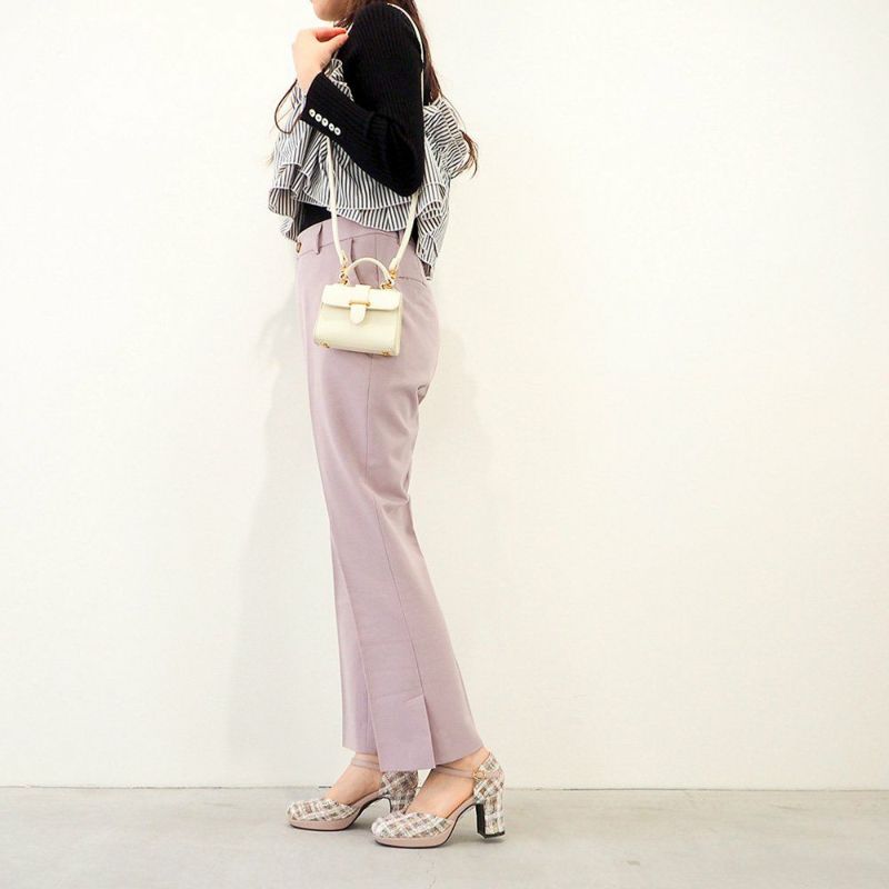 SALE】厚底Vカットストラップパンプス（BY_8700187