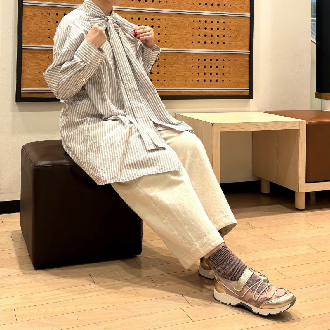 スタッフ着用：ライトピンク