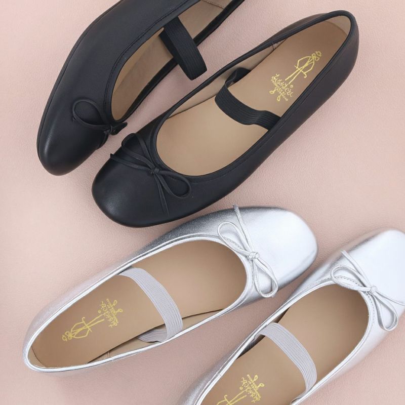 軽量｜ストラップバレエシューズ