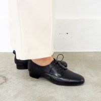 cava cava 本革レースアップシューズ　日本製　24.5㎝　新品・未使用 cava パンプス 防滑｜レースアップシューティ 3720497