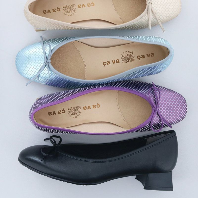 ヒールアップバレエシューズ