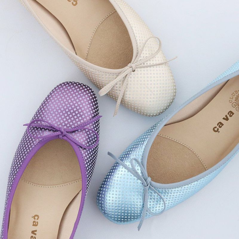 ヒールアップバレエシューズ