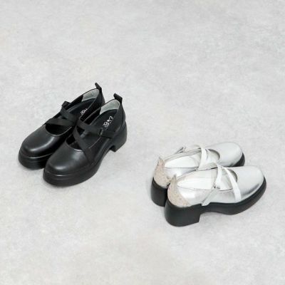 厚底ストラップシューズ （AY_1340091）