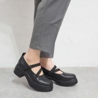 anyoページ CAMBIO(カンビオ)】Vintage Like Synthetic Leather Side Zip