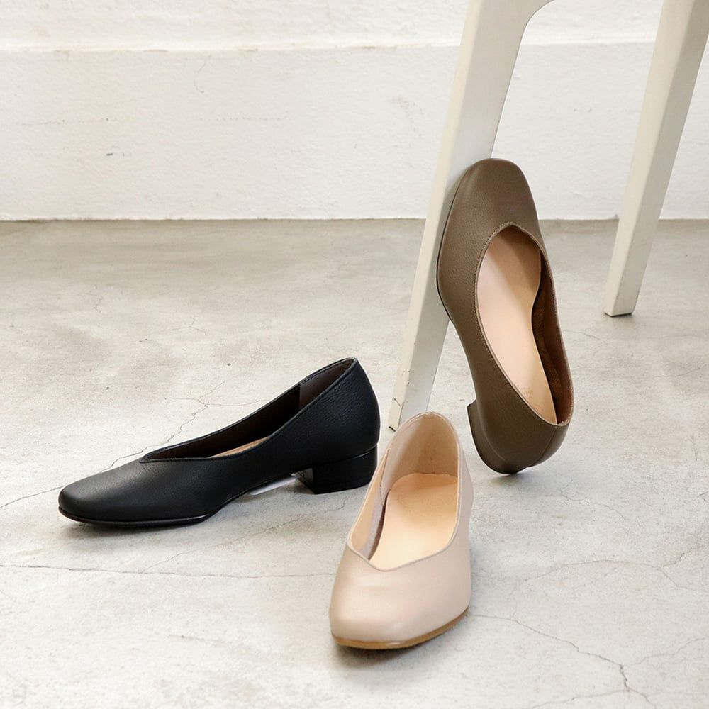 防水｜プレーンパンプス