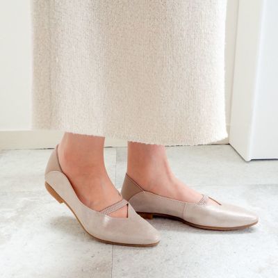 【SALE】防水｜Vカットバレエシューズ （EN_5360583）
