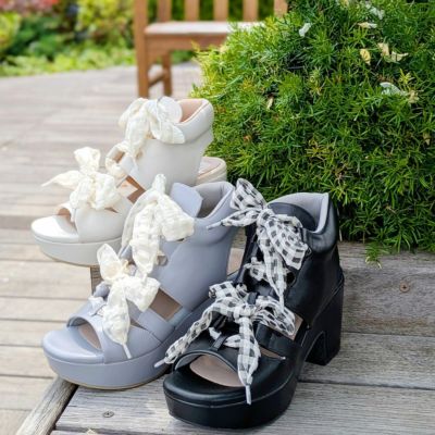 【SALE】厚底ダブルリボンサンダル（BY_8490103）