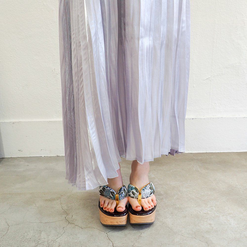 ［2025春夏新色］イエローコンビ　※鼻緒の柄は商品写真をご参照ください