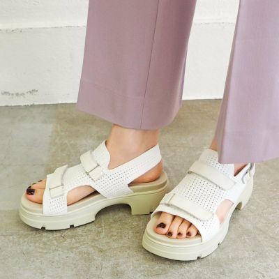 【SALE】厚底パデットリボンサンダル （AY_1340095）