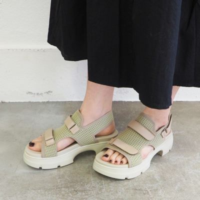 【SALE】厚底パデットリボンサンダル （AY_1340095）