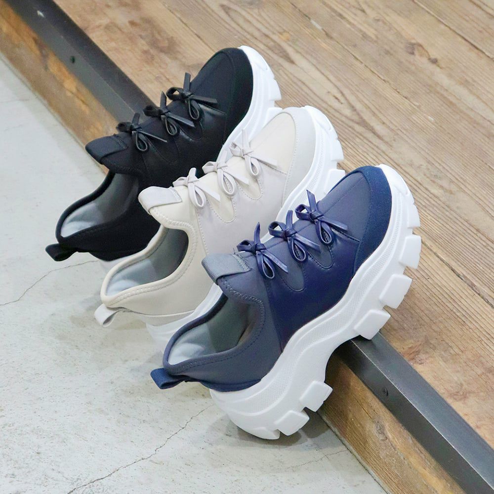 HANDSFREE｜厚底バレエスリッポン