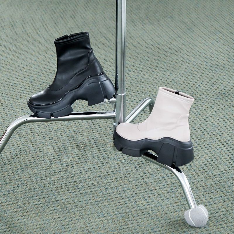 厚底スニーカーブーツ