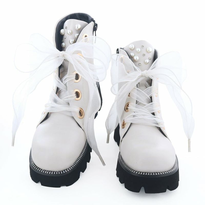 大きなチュールリボンにパールやビジュー。可愛いを詰め込みました