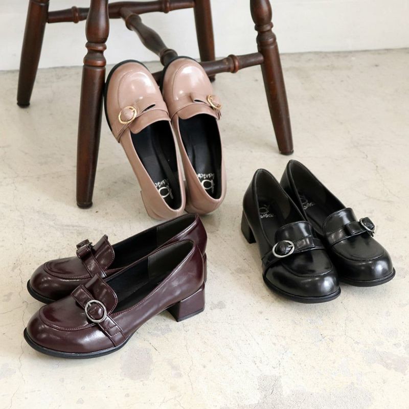 おでこモカパンプス