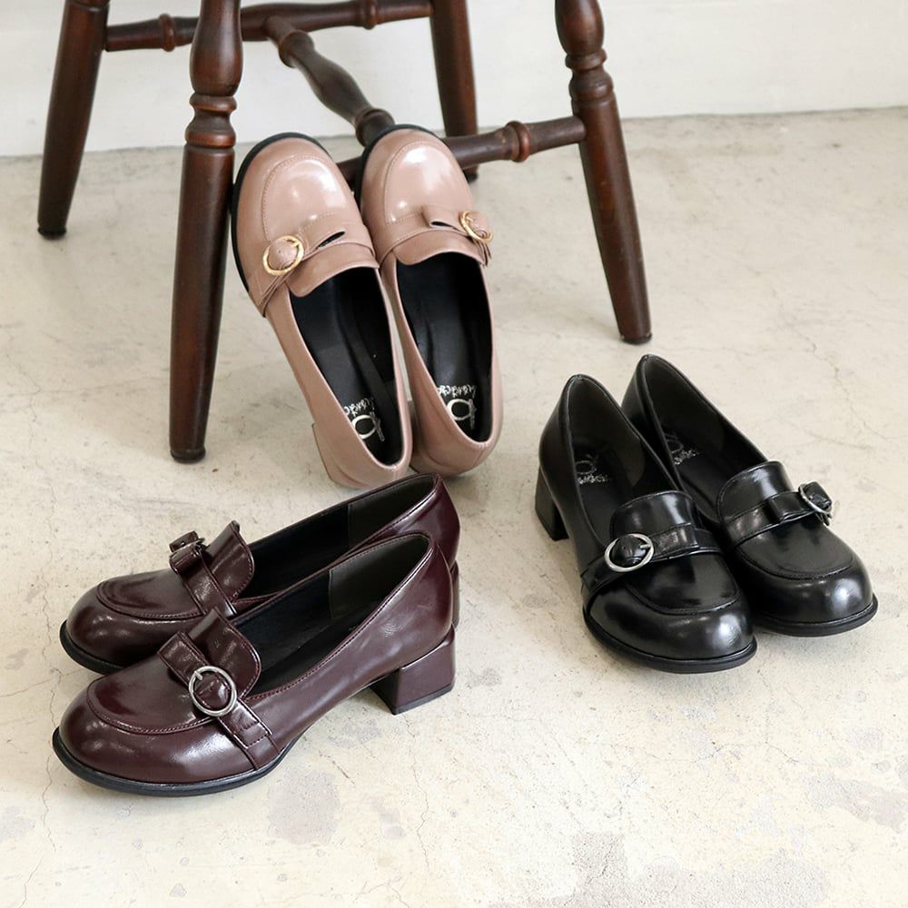 おでこモカパンプス