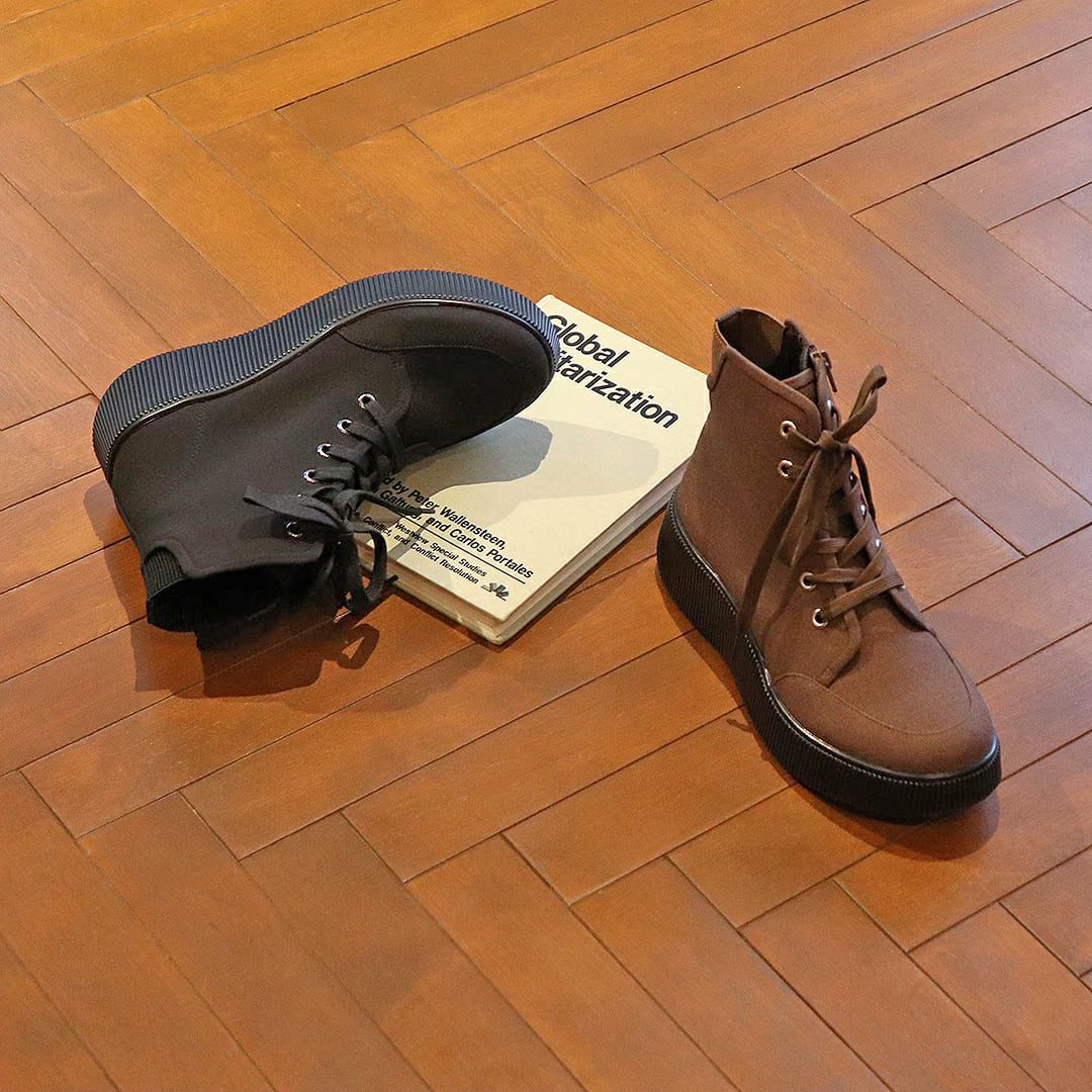 撥水│ハイカットスニーカー 