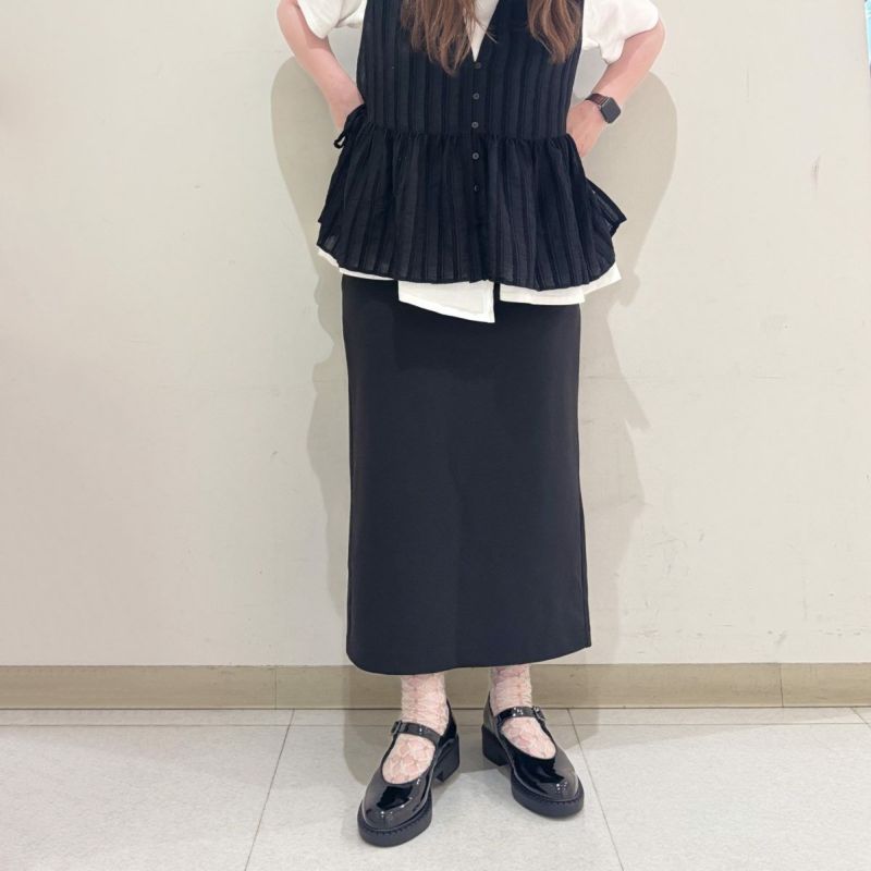 スタッフ着用：ブラックエナメル