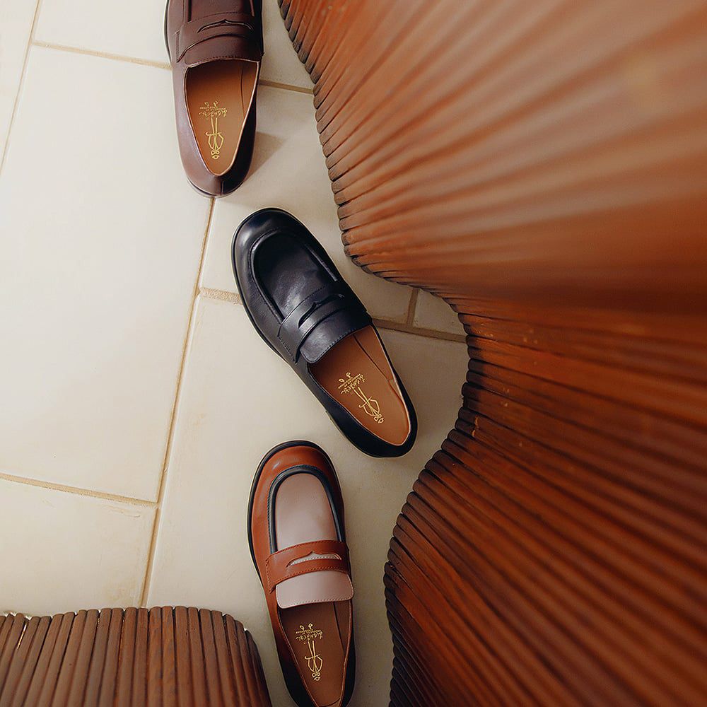 防滑│コインローファー