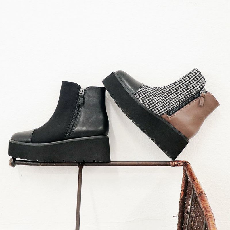 軽量│サイドジップブーツ 