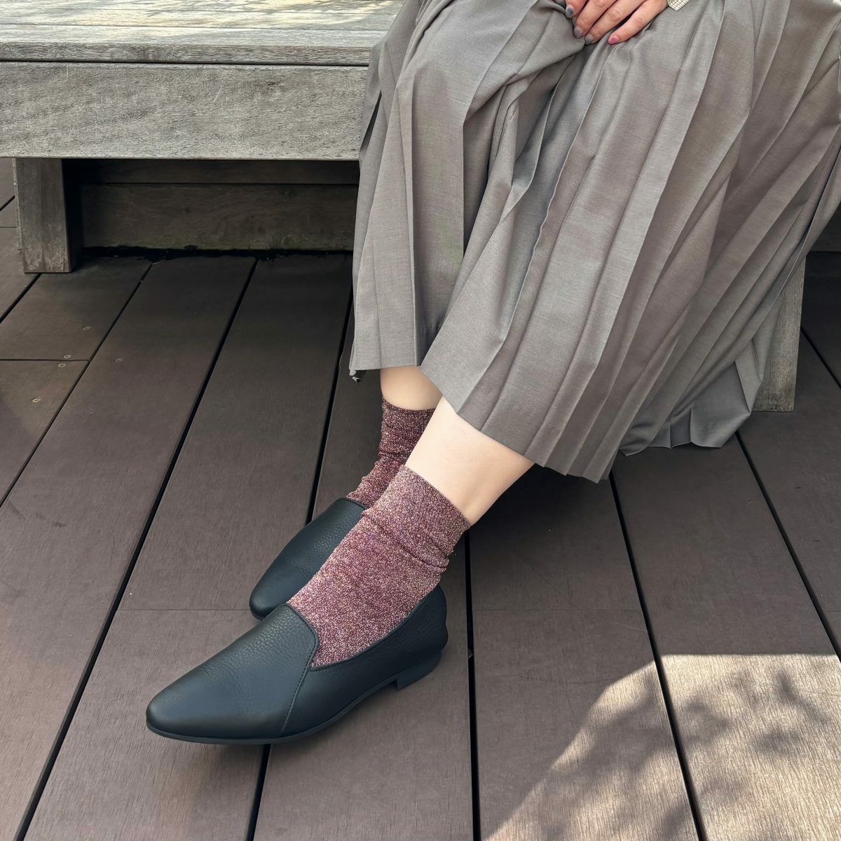 スタッフ着用：ブラック