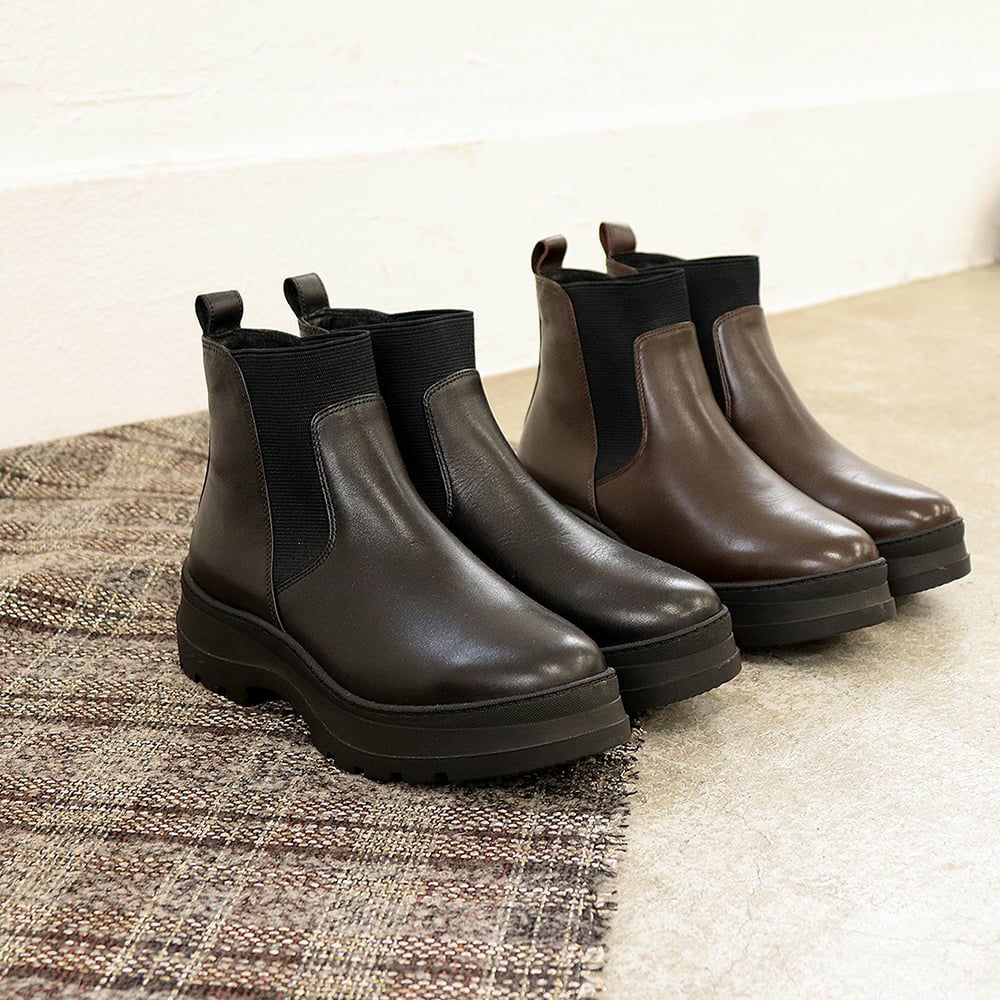 撥水｜サイドゴアブーツ