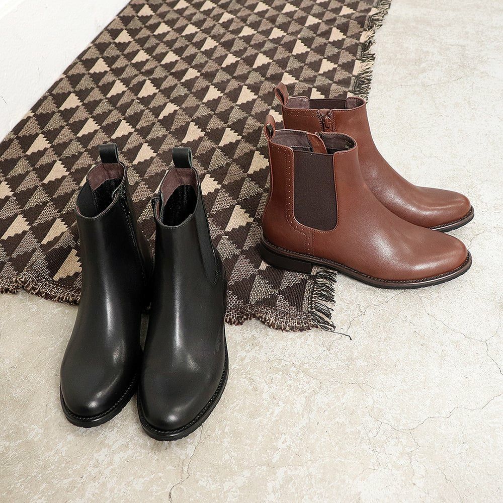 防滑｜サイドゴアブーツ （AS_2410201） | あしながおじさん