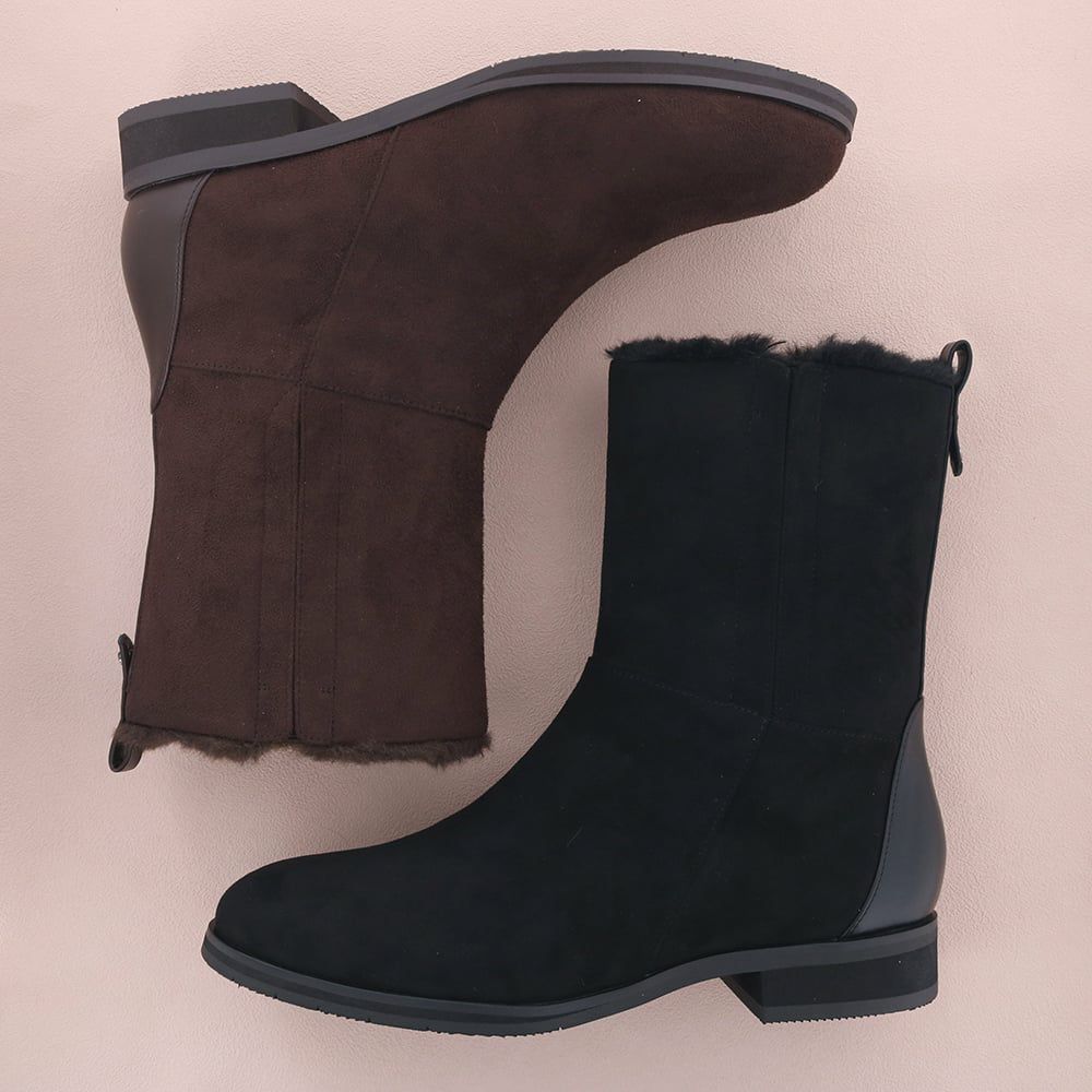 晴雨兼用｜ファーブーツ 