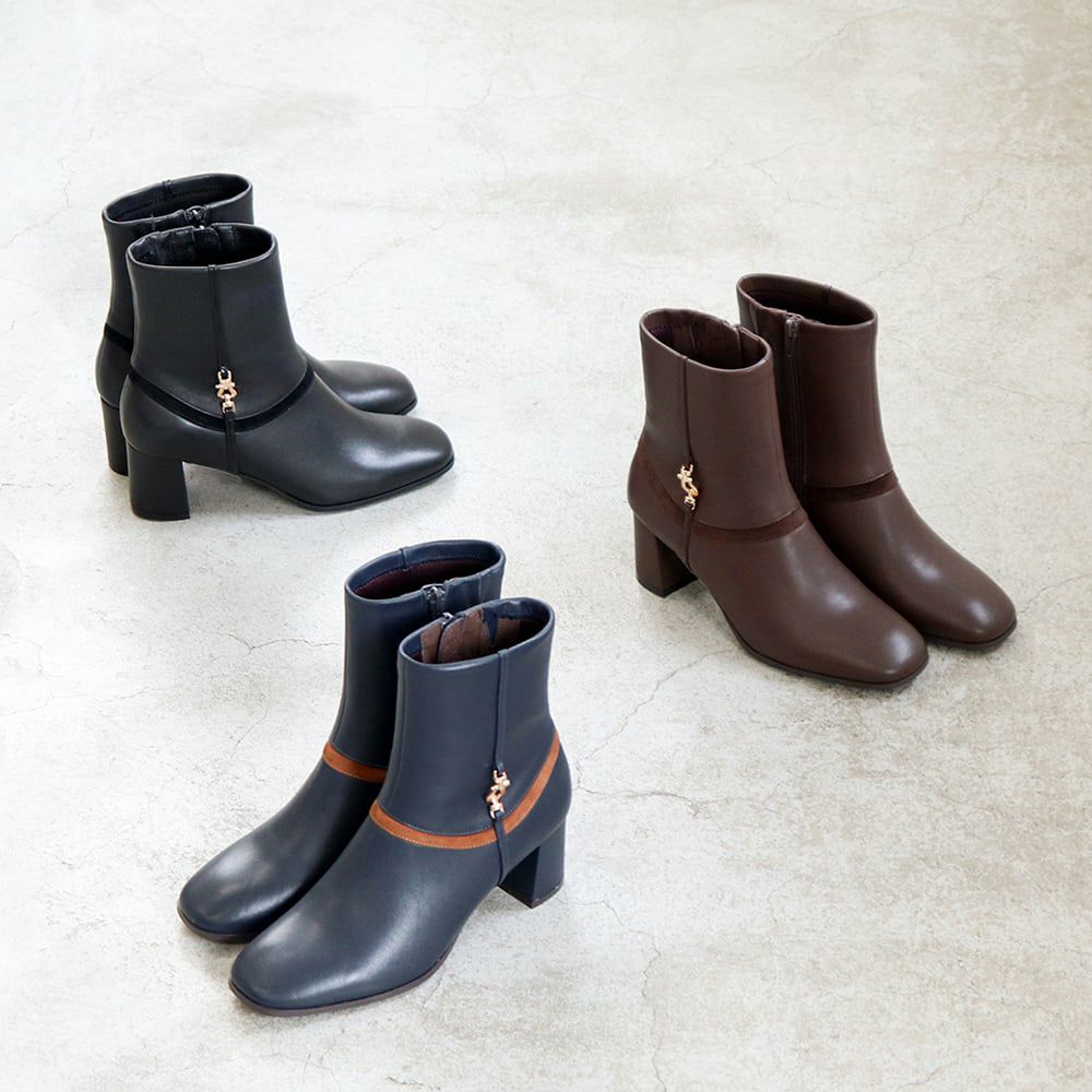 防滑│ヒールアップラインブーツ