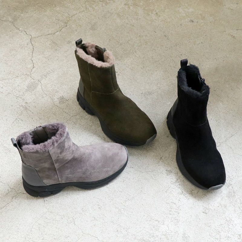 撥水｜スニーカーファーブーツ