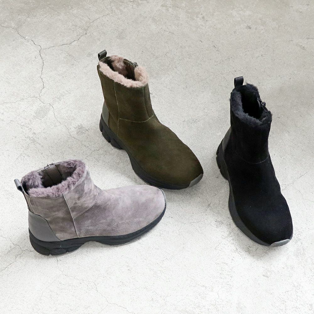 撥水｜スニーカーファーブーツ