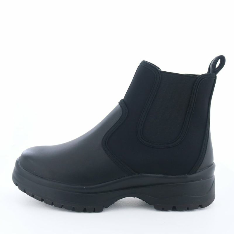 天候を気にせず履ける晴雨兼用のサイドゴアブーツ