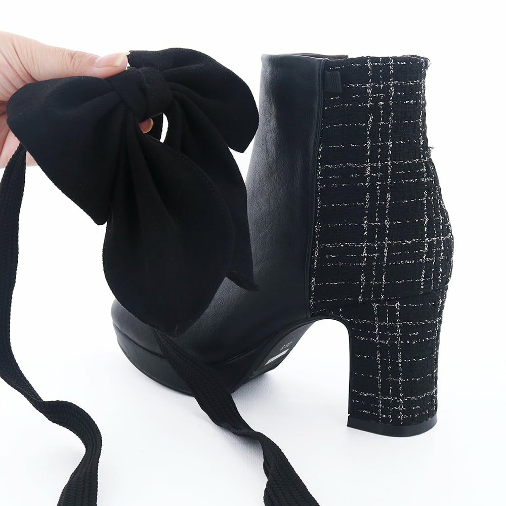 簡単に取り外しができ、プレーンブーツとしても楽しめます