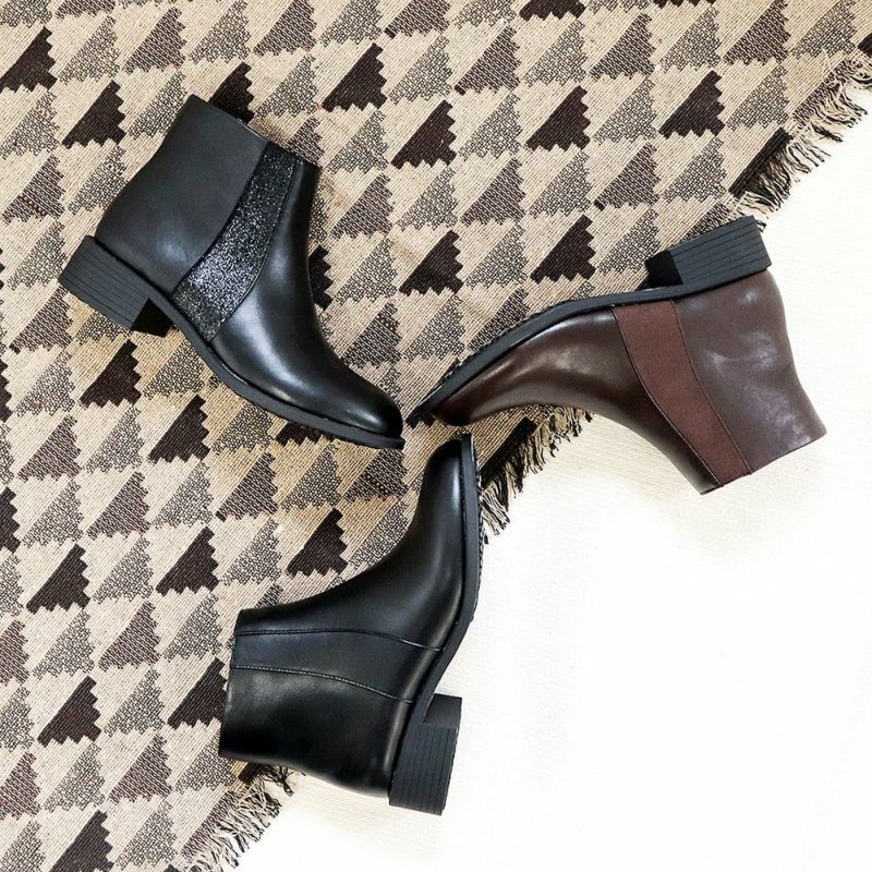 撥水｜シンプルショートブーツ