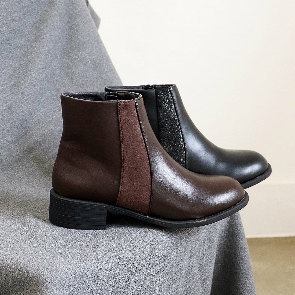 撥水｜シンプルショートブーツ
