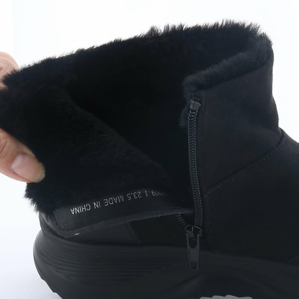 防寒対策はばっちり。足元を暖かく保ちます