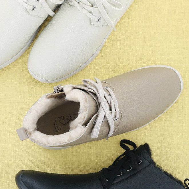 防滑｜ムートンスニーカー