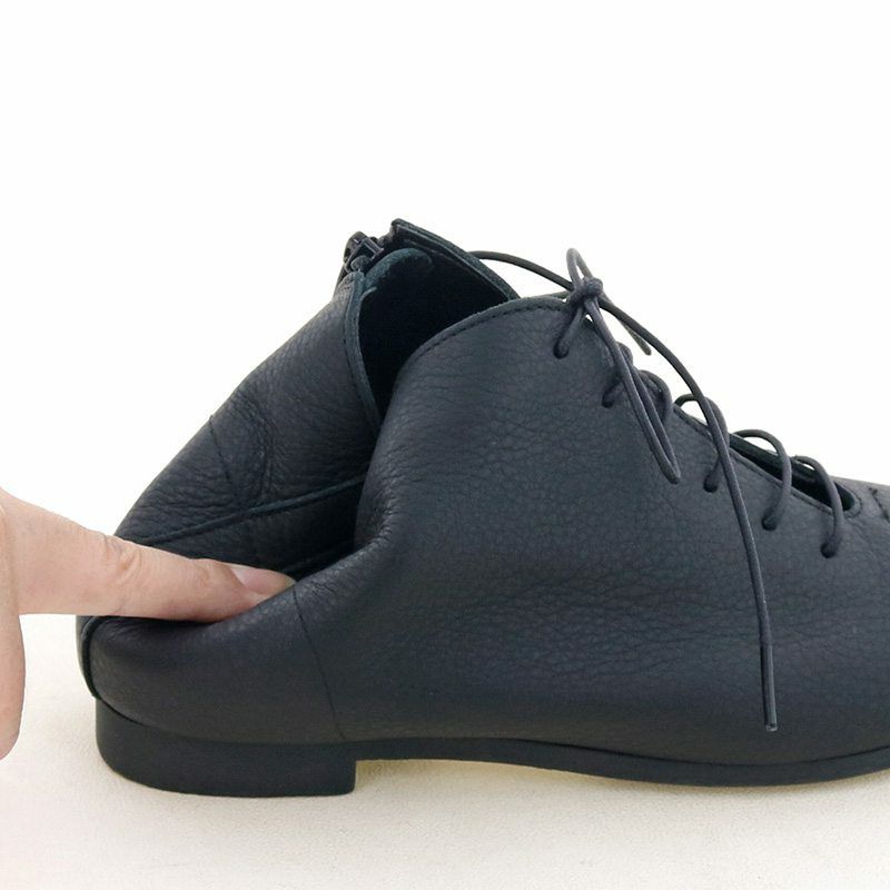 くたっとやわらかで靴擦れもしにくい